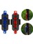 Mavi Stil Dış Mekan Bisiklet Işığı Gece Bisiklete Binme Güvenlik Uyarı Arka Lambaları Arka Lamba Su Geçirmez 5 LED USB Şarj Edilebilir Bisiklet Yanıp Sönen Işık (Yurt Dışından) 2