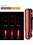 M4 Kırmızı Lazer Stili USB Şarj Edilebilir Ön Arka Bisiklet Işık Lityum Pil LED Bisiklet Arka Lambası Bisiklet Kask Işık Lamba Dağı Bisiklet Aksesuarları (Yurt Dışından) 1
