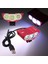 Kırmızı Stil Su Geçirmez 3xt6 LED Bisiklet Işık Ön Bisiklet Kafa Işığı Gece Bisiklet Lambası 5V USB Far Sadece Lamba Pil Yok (Yurt Dışından) 4