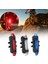 Siyah Set 2 Tarzı Bisiklet Işığı USB Şarj Edilebilir 300 Lümen 3 Mod Bisiklet Lamba Işığı Ön Far Bisiklet Bisiklet LED El Feneri Fener Kuyruk Işığı (Yurt Dışından) 5