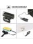 Beyaz Işık Stili USB Bisiklet Işığı LED Dağ Döngüsü Ön Arka Bisiklet Işığı Arka Lambası Su Geçirmez Bisiklet Güvenlik Uyarı Işığı Bisiklet El Feneri (Yurt Dışından) 4