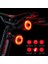 Eyer Bracketx2 Stili Akıllı LED Bisiklet Işık Arka Arka Mtb Yol Fren Işık Sinyal USB Şarj Edilebilir Kırmızı Bisiklet Lambası Bisiklet Için Latern Flaş Arka Lambası (Yurt Dışından) 2