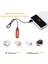 2 Kırmızı Stil Arka Bisiklet Kuyruk Lambası USB Şarj Edilebilir Kırmızı Ultra Parlak Arka Lambalar Herhangi Bir Bisiklet Kaskına Uygun Bisiklet Güvenliği Için Kurulumu Kolay (Yurt Dışından) 3