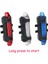 C Stili Mtb Bisiklet Ön Arka Işıklar Set Bisiklet Aydınlatma Bisiklet Gece Bisiklet Far USB LED Güvenlik Uyarı Arka Lambası Bisiklet Aksesuarları (Yurt Dışından) 4