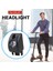 Elektrikli Scooter Bisiklet Far Hx X7 Elektrikli Bisiklet Scooter Aksesuarları Için LED Bisiklet Ön Lamba Aydınlatma (Yurt Dışından) 4