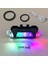 Renkli Stil Bisiklet Arka Lambası USB Şarj Mtb Koltuk Direği Kırmızı Uyarı El Feneri Kask Işıkları Çoklu Modlar LED Akıllı Bisiklet Arka Arka Lamba (Yurt Dışından) 1