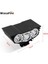 A2 Stili 3 * T6 LED Bisiklet Ön Işık Lümen X3 Dağ Bisikleti Far 3 Mod Bisiklet Gidon El Feneri Pil Kafa Lambası (Yurt Dışından) 3