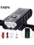 2t6 Bir Stil 5t6 LED Bisiklet Işık Ön USB Şarj Edilebilir Mah Su Geçirmez El Feneri Bisiklet Işığı Bisiklet Mtb Far Alüminyum (Yurt Dışından) 2