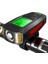 Bk-A Stili 3 1 USB Bisiklet El Feneri 5 LED Bisiklet Bilgisayarıhorn Bisiklet Ön Işık Ipx4 Su Geçirmez Far Kilometre Sayacı Bisiklet Aksesuarları (Yurt Dışından) 1