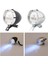Siyah Stil Iki Renkli Bisiklet Retro LED Far Su Geçirmez 160 Derece Perspektif Güçlü Vücut Uyarısı Güvenlik Far Sürme Aksesuarları (Yurt Dışından) 5