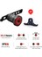 Süper Bir Set Stili Meroca Akıllı Bisiklet Arka Işık Otomatik Startstop Fren Algılama Ipx6 Bisiklet Arka Lambası LED USB Şarjlı Bisiklet El Feneri (Yurt Dışından) 1