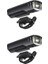 1 Adet Siyah Stil Bisiklet Ön Işık Bisiklet Işıkları Akıllı Indüksiyon USB Şarj Edilebilir Arka Işık LED Bisiklet Bisiklet Bisiklet Işık Güçlü Işık (Yurt Dışından) 3