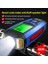 Kırmızı Tarzı Şarj USB Bisiklet El Feneri 5 LED Bisiklet Bilgisayarıhorn Bisiklet Ön Işık Ipx4 Su Geçirmez Far Kilometre Sayacı Bisiklet Aksesuarları (Yurt Dışından) 4