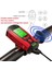 Kırmızı Tarzı Şarj USB Bisiklet El Feneri 5 LED Bisiklet Bilgisayarıhorn Bisiklet Ön Işık Ipx4 Su Geçirmez Far Kilometre Sayacı Bisiklet Aksesuarları (Yurt Dışından) 5