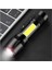 Siyah C Stili Yeni Tasarım Cree Q5 Pil USB Şarj El Feneri Cob LED Zumlanabilir Su Geçirmez Bisiklet Klipsi Kafa Lambası Bisiklet El Feneri (Yurt Dışından) 4