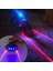No.3 Tarzı Bisiklet LED Arka Kuyruk Lambası Su Geçirmez Güvenlik Uyarı Işığı 5 LED 2 Lazer Gece Dağ Bisikleti Işığı Arka Lamba Yol Bisiklet Işığı (Yurt Dışından) 2