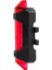 No.2 Tarzı Sıcak Satış 5 LED Gece Dağ LED Bisiklet Kuyruk Işık USB Şarj Edilebilir Kırmızı Uyarı Işığı Bisiklet Arka Güvenlik Bisiklet Işıkları # (Yurt Dışından) 1