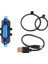 No.2 Tarzı Sıcak Satış 5 LED Gece Dağ LED Bisiklet Kuyruk Işık USB Şarj Edilebilir Kırmızı Uyarı Işığı Bisiklet Arka Güvenlik Bisiklet Işıkları # (Yurt Dışından) 5