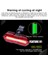 No.2 Tarzı USB Şarj Edilebilir Bisiklet Kuyruk Lambası Bisiklet Güvenlik Uyarısı Arka Işık LED Bisiklet Işık Bisiklet Flaş Lambası Mtb Yol Bisikleti Arka Lambası (Yurt Dışından) 5