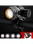 B Tipi Siyah Arka Stil T6 Bisiklet Işık Ön Yağmur Geçirmez Ayarlanabilir Bisiklet LED Işık 3 Mod USB Şarj Edilebilir Zumlanabilir Bisiklet Ön LED Lamba Far (Yurt Dışından) 4