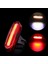 Kırmızı Beyaz 6 Mod Stili USB Şarj Edilebilir Cob Arka Bisiklet Lambası Arka Lambası Güvenlik Uyarısı Bisiklet Işığı Ön Arka Kuyruk Lambası 4style LED Flaş Işıkları (Yurt Dışından) 1