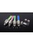 Mavi X4 Stili 4x Bisiklet Işıkları Dağ Yolu Bisikleti Bisiklet Işıkları Led'ler Lastik Lastik Valf Kapakları Tekerlek Konuşmacıları LED Işık 7 Renkli Otomatik Lamba Lambaları BL03 (Yurt Dışından) 5