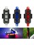 Beyaz Stil Dış Mekan Bisiklet Işığı Gece Bisiklete Binme Güvenlik Uyarı Arka Lambaları Arka Lamba Su Geçirmez 5 LED USB Şarj Edilebilir Bisiklet Yanıp Sönen Işık (Yurt Dışından) 4