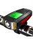 Mavi Stil USB Bisiklet Ön Işık 5 LED Bisiklet Bilgisayar Korna Bisiklet El Feneri Ipx4 Su Geçirmez Kilometre Sayacı Bilgisayar Kilometre (Yurt Dışından) 2