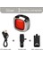 No.3 Tarzı 16 LED Bisiklet Akıllı Fren Lambaları USB Şarj Edilebilir 5 Modlu Güvenlik Uyarı Işığı Motosiklet Kask Lambası Bisiklet Arka Lambası 2020 (Yurt Dışından) 1