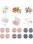 2.2x0.9x0.9cm Stili Pcslot Renkli Raptiyeler Pu Maork Tahta Thumbtacks Putationery Butto Ofis Okul Malzemeleri (Yurt Dışından) 3