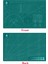 Nane Yeşili Stili A3 Paspas A3 Pvc Kesme Tahtası Mat Patchwork Mat Kesme Mat Patchwork Aracı Manuel Diy Aracı Çift Taraflı Kendiliğinden Iyileşen Gravür Versiyonu (Yurt Dışından) 4