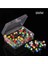 6mm Tarzı Harita Tacks Pulastic Head With Steel Point Cork Board Safety Lored Thumbtack Office Okul Tedarik (Yurt Dışından) 1
