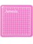 Pembe Stil 1 Adet 8x8 cm Mini Modeli Kesme Mat Gravür Pedi Dıy Sanat El Sanatları Dikiş Kapitone Kırtasiye Okul Malzemeleri (Yurt Dışından) 1