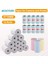 10 Rulo Etiket Pp Stili 10 Rulo 57*30MM Termal Beyaz Renkli Etiket Fotoğraf Kağıdı Çocuklar Için Kamera Anında Yazıcı ve Çocuklar Için Peripage Fotoğraf Yazıcısı (Yurt Dışından) 2