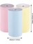 Bir Stil 3 Rolls Mini Taşınabilir Termal Yazıcı Kağıdı Fotoğraf Cebi Termal Yazıcı 57*30MM Renkli Makbuz Fotoğraf Kağıdı Yazıcı Kağıdı (Yurt Dışından) 3