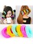 6 Adet Tarzı Sihirli Saç Bigudi Hiçbir Isı Donuts Curl Saç Şekillendirici Aracı Hairdreral Bukleler Rulo Kadın Saç Aksesuarları Için Dıy Aracı (Yurt Dışından) 4