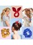 Et Elastik Saç Bantları Kadınlar Kızlar Için Kadife Scrunchies Saç Bağları Aksesuarları Şekillendirici Araçları Saç Silindirleri Baş Elbise (Yurt Dışından) 4