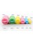 6pcs 3.6cm Yellow Style Smalllarge Sponge Curls Curly Wavy Curly Professional Styling Foam Soft Sponge Curler Roller Wet Hair Foam Hair Foam Rollers (Yurt Dışından) 4