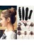 Et Sihirli Köpük Sünger Klip Bun Bigudi Saç Modeli Büküm Makinesi Aracı Dount Büküm Saç Aksesuarları Şekillendirici Moda (Yurt Dışından) 1