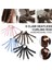 Pembe Tarzı 8 Claw Heatless Curling Rod Headband No Heat Hair Curlers Ribbon Hair Rollers Sleeping Soft Curl Bar Wave Formers Hair Styling (Yurt Dışından) 2