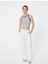 Crop Atlet Slim Fit Ribanalı 2