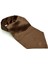 Kahverengi Düz Ascot Fular K572 2