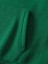 Unisex Kadın Yeşil Düz Renk Günlük Hoodie Bol Kesim Sweatshirt Içi Polarlı Oversize Kapüşonlu 4
