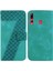 Huawei Y9 Başbakan 2019 Pu Deri Kabartmalı Desen Kart Yuvası Cüzdan (Yurt Dışından) 1