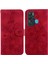 Tecno Pova Neo Için Kılıf Kabartmalı Lily Premium Pu Deri Cüzdan Stili Kart Tutuculu ve Standlı Çevirmeli Telefon Kılıfı (Yurt Dışından) 5