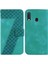 Samsung Galaxy A20E Kabartmalı Desen Flip Folio Kapak Kartı Için Telefon Kılıfı (Yurt Dışından) 1