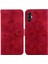 Tecno Spark 8 Pro Için Kılıf Kabartmalı Lily Premium Pu Deri Cüzdan Stili Kart Tutuculu ve Standlı Çevirmeli Telefon Kılıfı (Yurt Dışından) 5