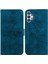 Samsung Galaxy A32 4g Için Kılıf Kabartmalı Lily Premium Pu Deri Cüzdan Stili Kart Tutuculu ve Standlı Çevirmeli Telefon Kılıfı (Yurt Dışından) 5