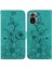 Xiaomi Redmi Note 10 4G/10S Için Kılıf Kabartmalı Lily Premium Pu Deri Cüzdan Stili Kart Tutuculu ve Standlı Çevirmeli Telefon Kılıfı (Yurt Dışından) 5