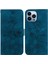 iPhone 13 Pro Max Için Kılıf Kabartmalı Lily Premium Pu Deri Cüzdan Stili Kart Tutuculu ve Standlı Çevirmeli Telefon Kılıfı (Yurt Dışından) 5